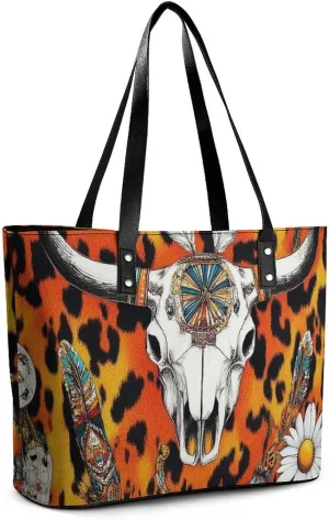 Women Tote Bag PU Leather Travel Shoulder Bags Casual Handbags
