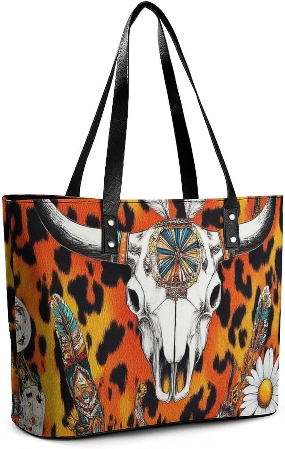Women Tote Bag PU Leather Travel Shoulder Bags Casual Handbags
