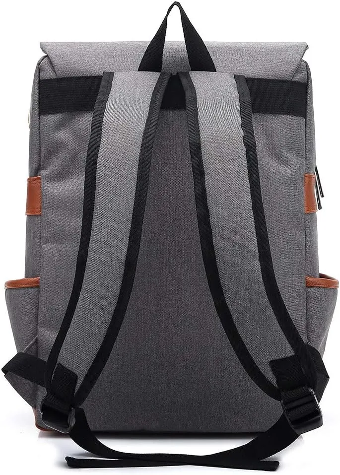 Women's Backpack Purse Leather Purse Transparent Practical Large Capacity Zipper Backpacks Womens Work Backpack