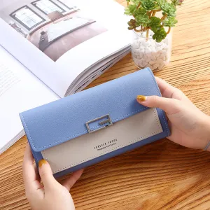 Women's Beautiful Durable Korean Clutch Long Ladies Wallets