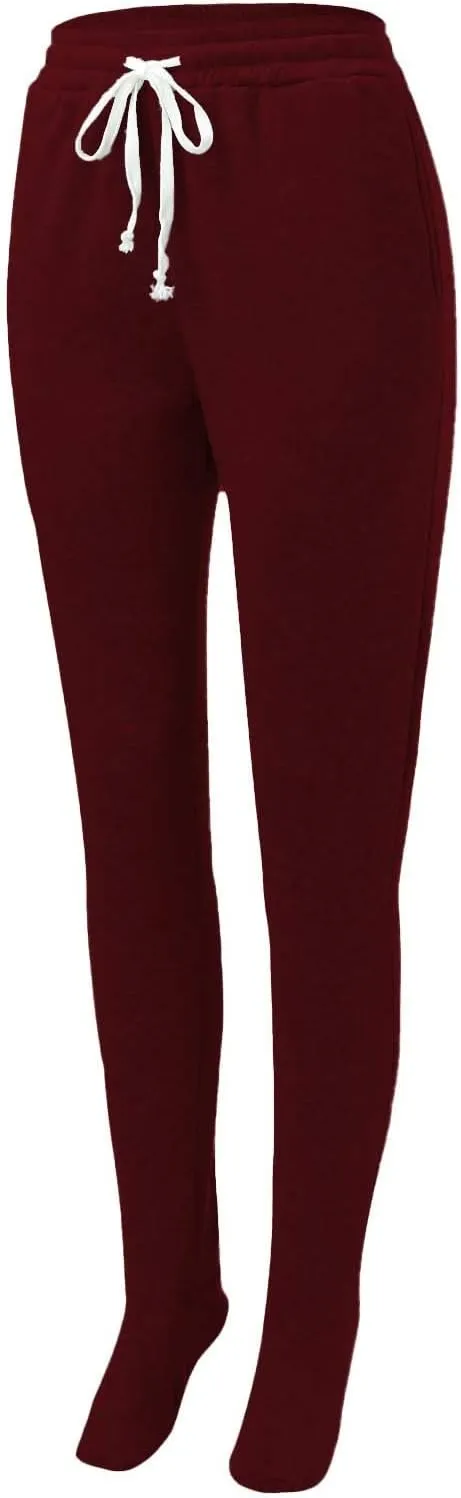Women's Casual Comfy Bootleg Yoga Dress Pants V Crossover High Waist Flare Workout Pants Slim Stretch Solid Bootcut Leggings