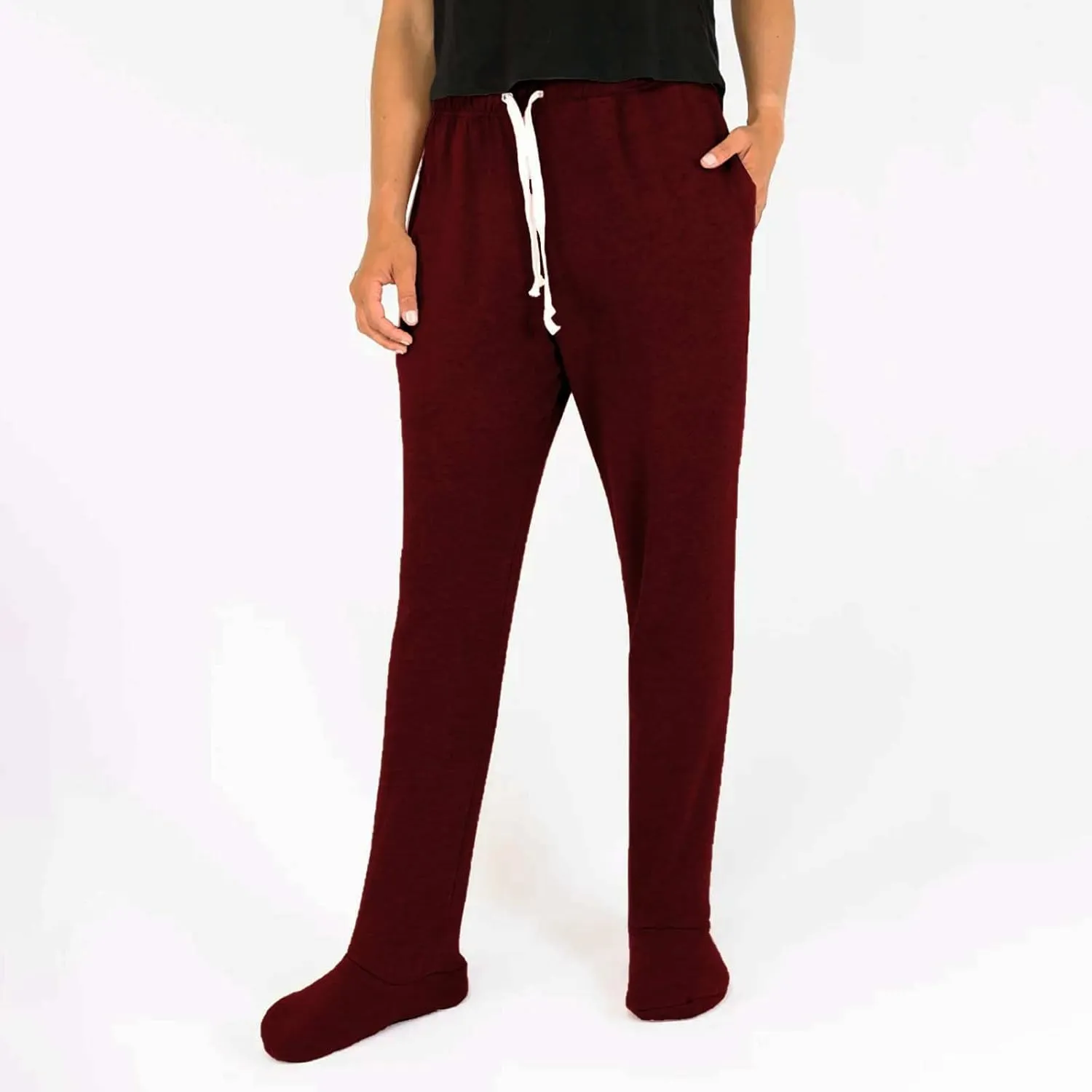 Women's Casual Comfy Bootleg Yoga Dress Pants V Crossover High Waist Flare Workout Pants Slim Stretch Solid Bootcut Leggings