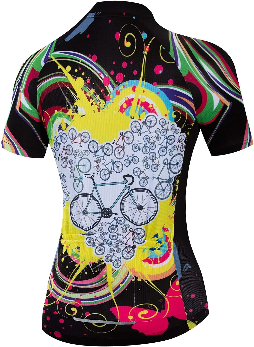 Women's Cycling Jersey Bike Shirts Short Sleeve Ladies Bicycle Clothing MTB Cycle Jacket