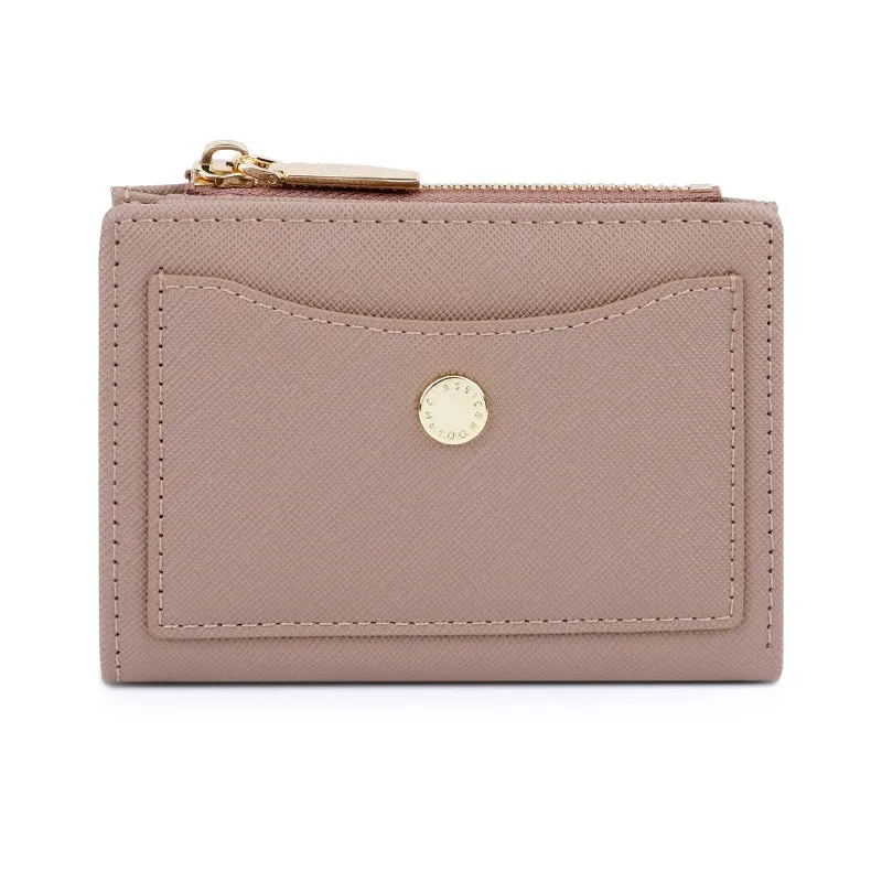 Women's Multiple Slots High-grade Folding Short Ladies Wallets