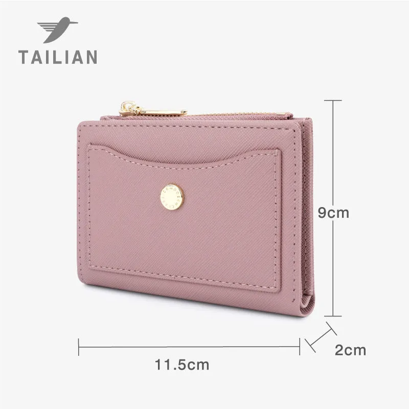 Women's Multiple Slots High-grade Folding Short Ladies Wallets