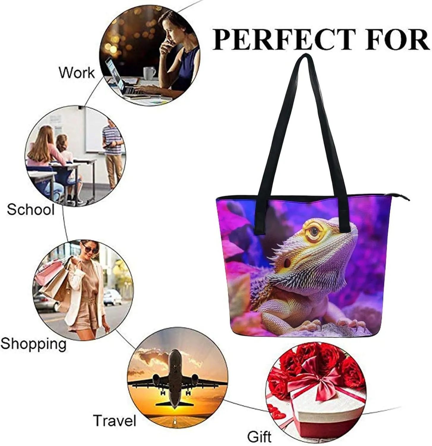 Women's Shoulder Hand Bag Tote Handbags Shopping Casual Travel Bag