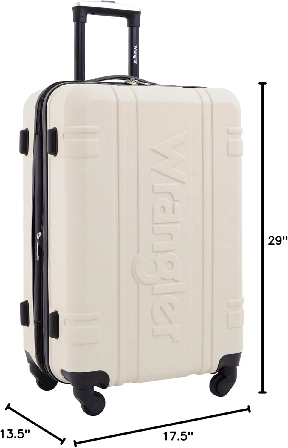 Wrangler Astral Travel Luggage, Fog, 3 Piece Set