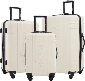 Wrangler Astral Travel Luggage, Fog, 3 Piece Set