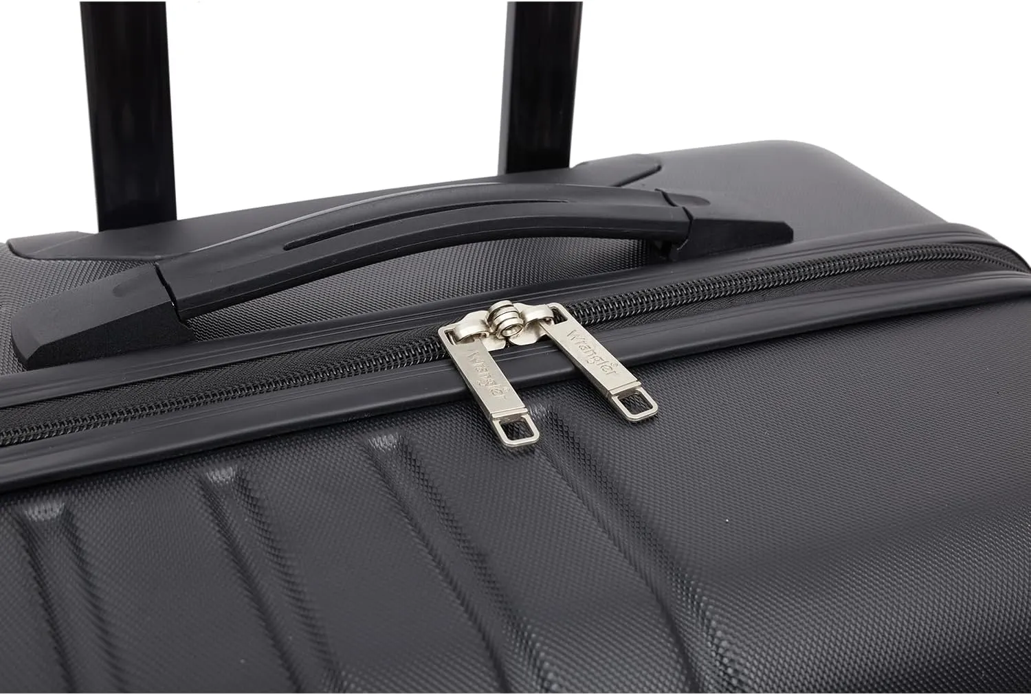 Wrangler Quest Luggage Set, Black, 3 Piece (30"/26"/22")