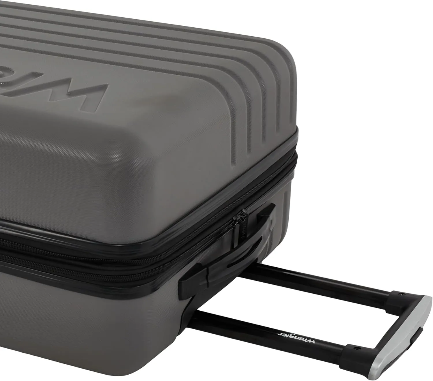 Wrangler Quest Luggage Set, Granite Gray, 3 Piece (28"/24"/20")