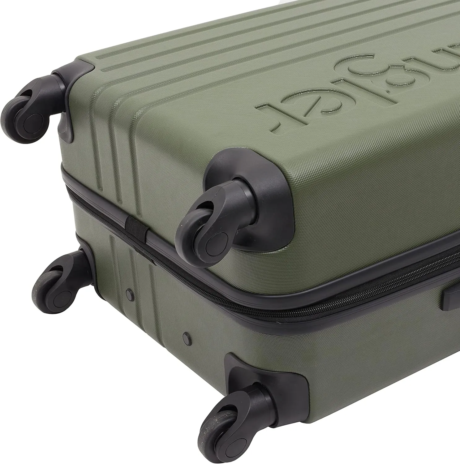 Wrangler Quest Luggage Set, Olive Green, 3 Piece (30"/26"/22")