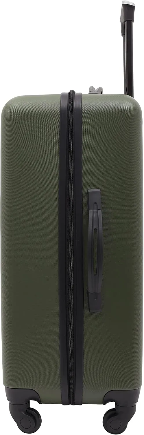 Wrangler Quest Luggage Set, Olive Green, 3 Piece (30"/26"/22")