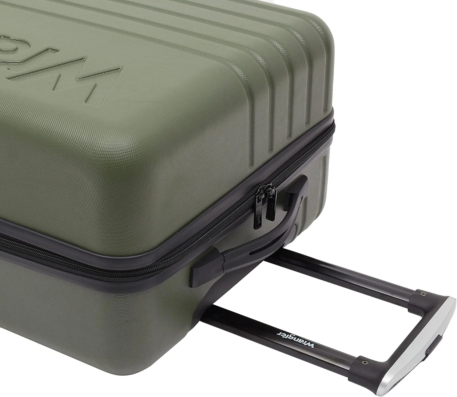 Wrangler Quest Luggage Set, Olive Green, 3 Piece (30"/26"/22")