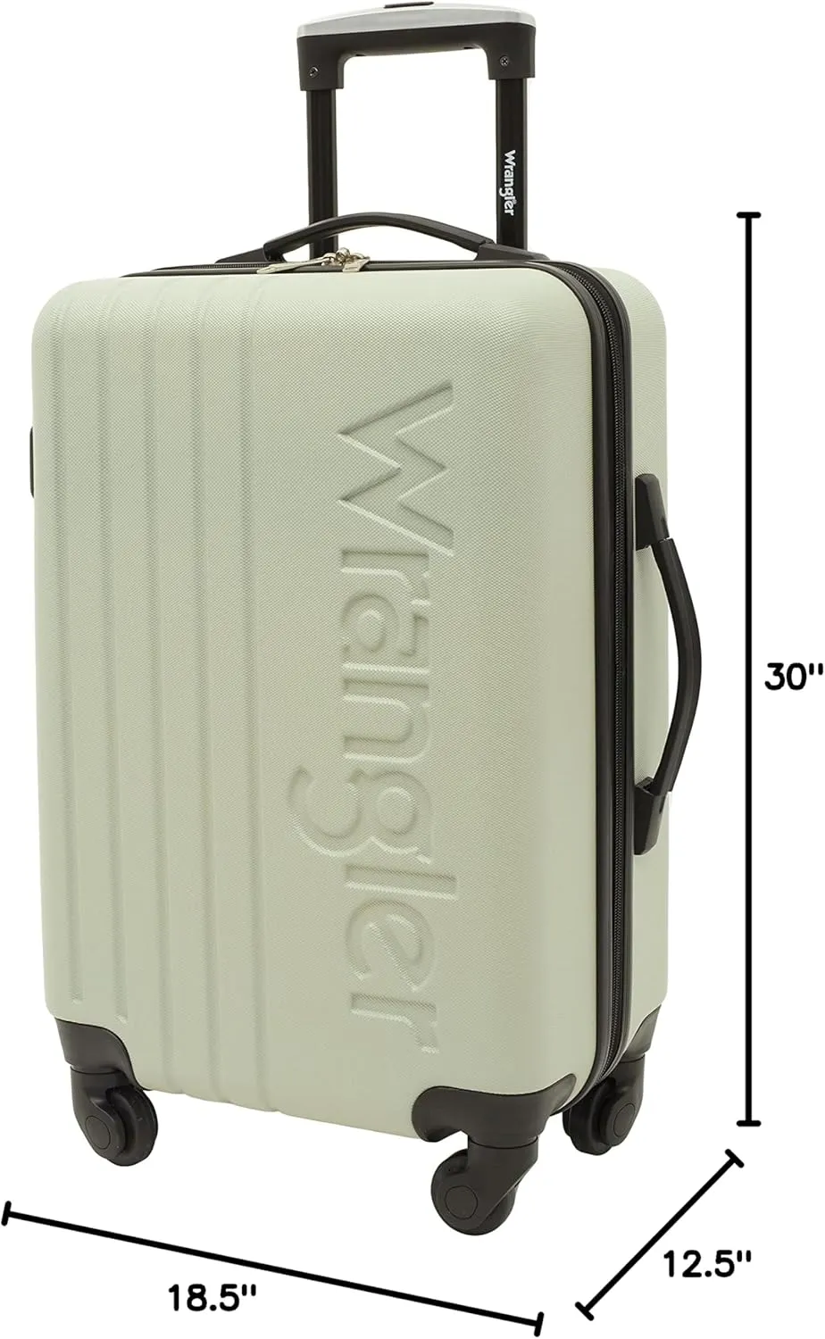 Wrangler Quest Luggage Set, Pelican, 2 Piece (30"/22")