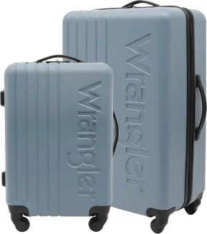 Wrangler Quest Luggage Set, Winter Sky, 2 Piece (30"/22")