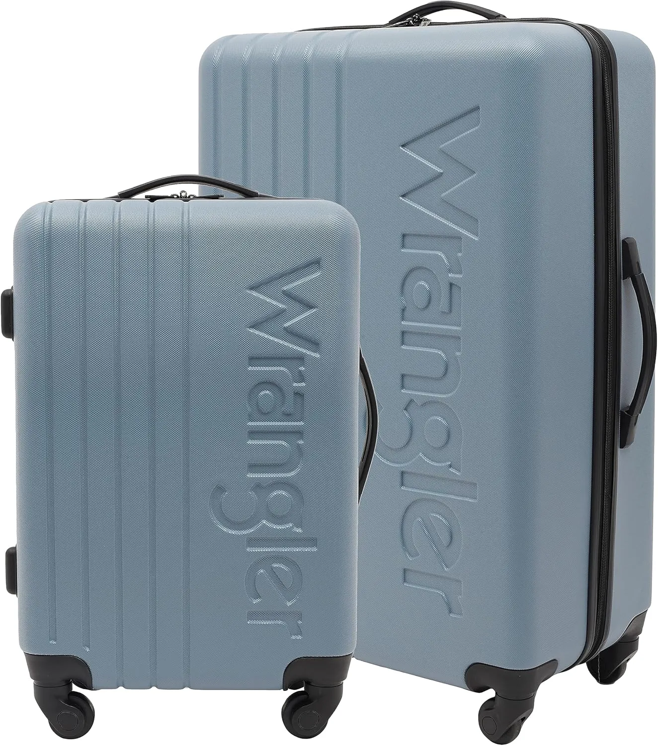 Wrangler Quest Luggage Set, Winter Sky, 2 Piece (30"/22")