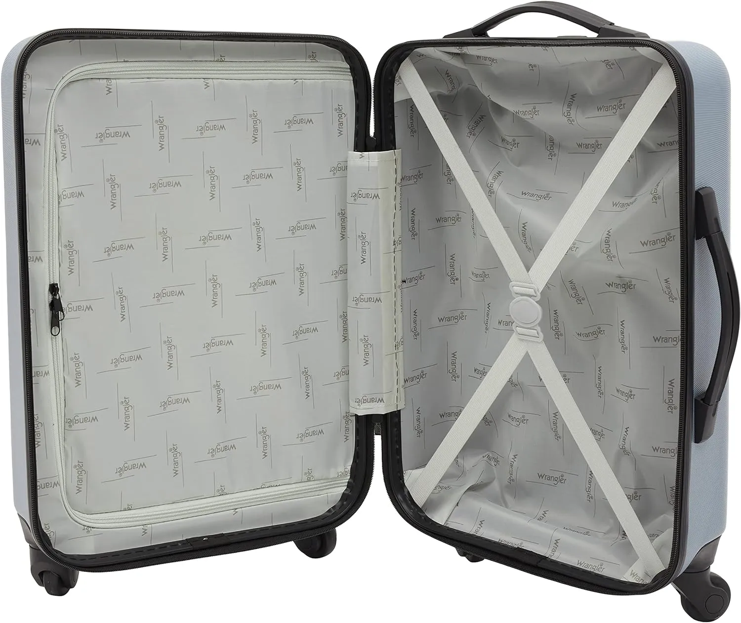 Wrangler Quest Luggage Set, Winter Sky, 2 Piece (30"/22")