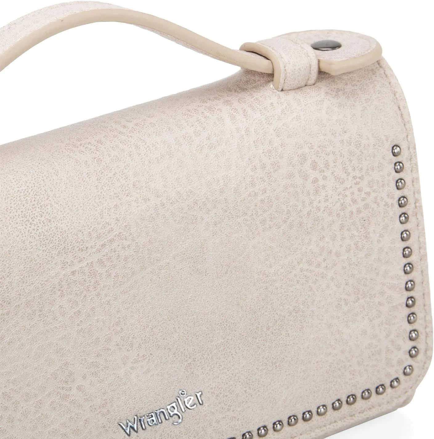 Wrangler Womens Wallet Trifold Clutch Wallets for Girls Ladies RFID Blocking Western Wallet with Coin Purse and Zipper Ideal Gift