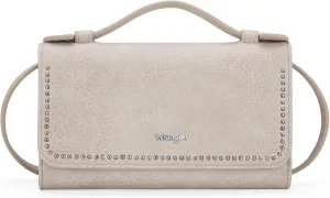 Wrangler Womens Wallet Trifold Clutch Wallets for Girls Ladies RFID Blocking Western Wallet with Coin Purse and Zipper Ideal Gift