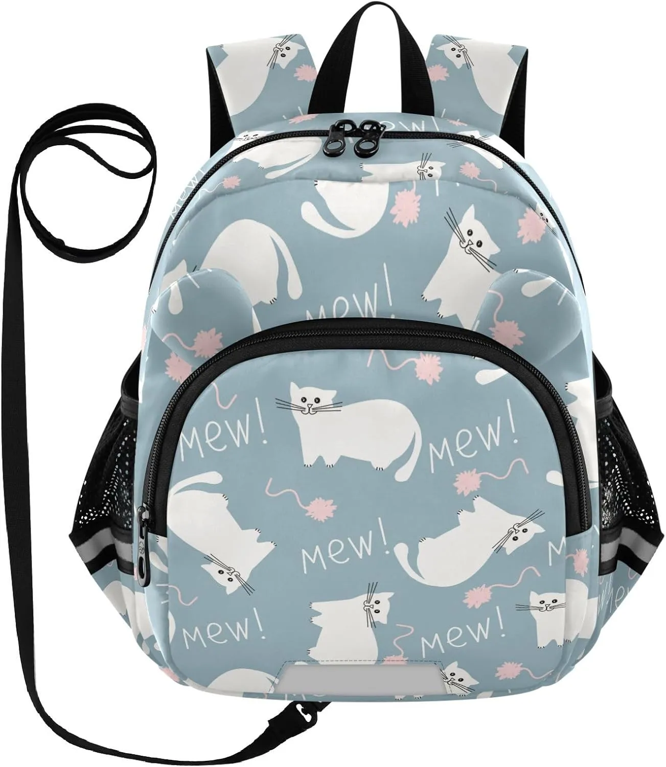Wusikd Kids Backpack Cats Cute Pets Toddler Bags Cartoon Schoolbag for Girls Boys Kindergarten Student S