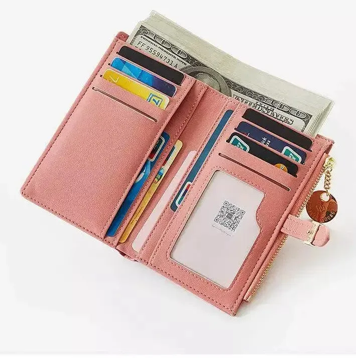 WW201 - Vintage Zipper Short Wallet
