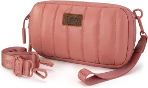 x Lee Dual Wristlet Wallets for Women, Puffer Crossbody Wallets Purse with Phone Pocket & Zipper Closure