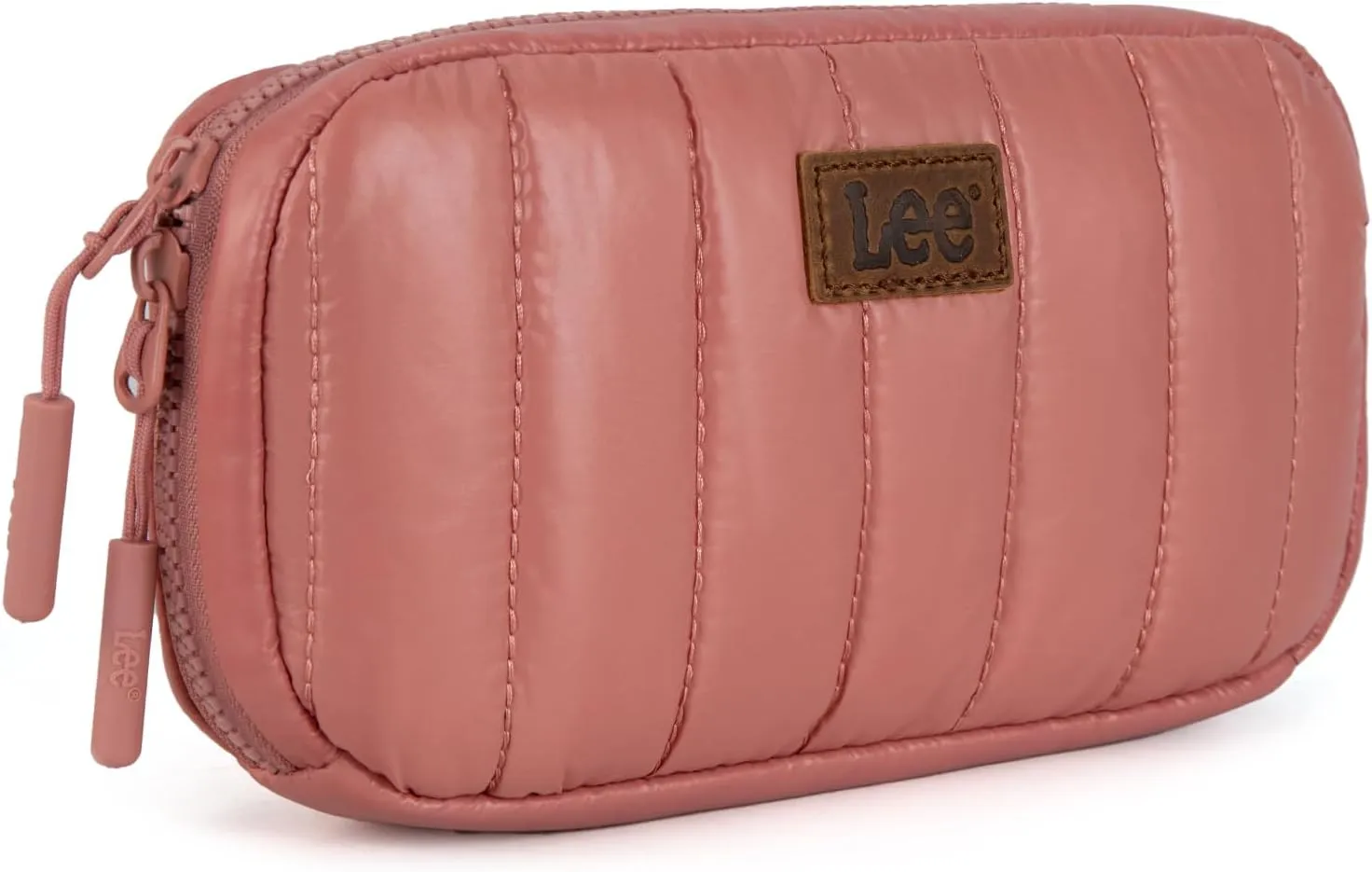 x Lee Dual Wristlet Wallets for Women, Puffer Crossbody Wallets Purse with Phone Pocket & Zipper Closure