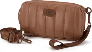 x Lee Dual Wristlet Wallets for Women, Puffer Crossbody Wallets Purse with Phone Pocket & Zipper Closure