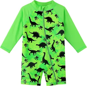 XFGIRLS Baby Boys Swimsuit Toddler Sunsuit UPF 50  Sun Protection One Piece Beach