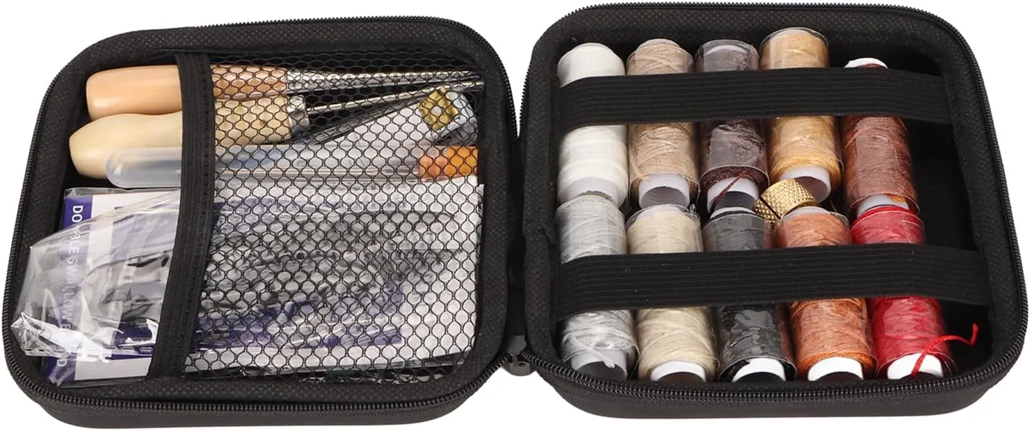 Xolsurg Leather Sewing Kit Durable DIY Tools for Crafting with Accessories