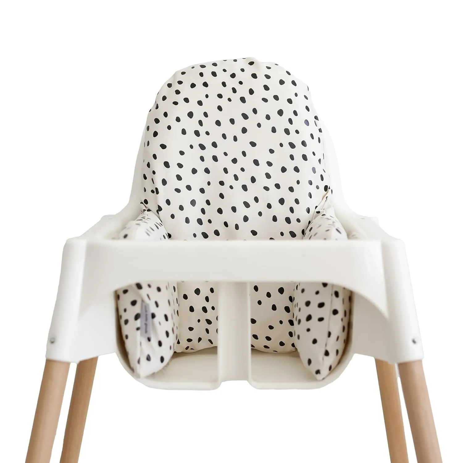Yeah Baby Goods Wipeable IKEA Antilop Highchair Cushion Cover (Black) - Soft, Waterproof Baby High Chair Cover