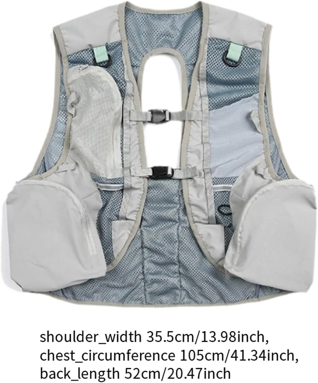 YIJU Hydration Vest Backpack with Multiple Pockets,Large Capacity,Water Pack for Men Women for Trail Biking Climbing Race Jogging