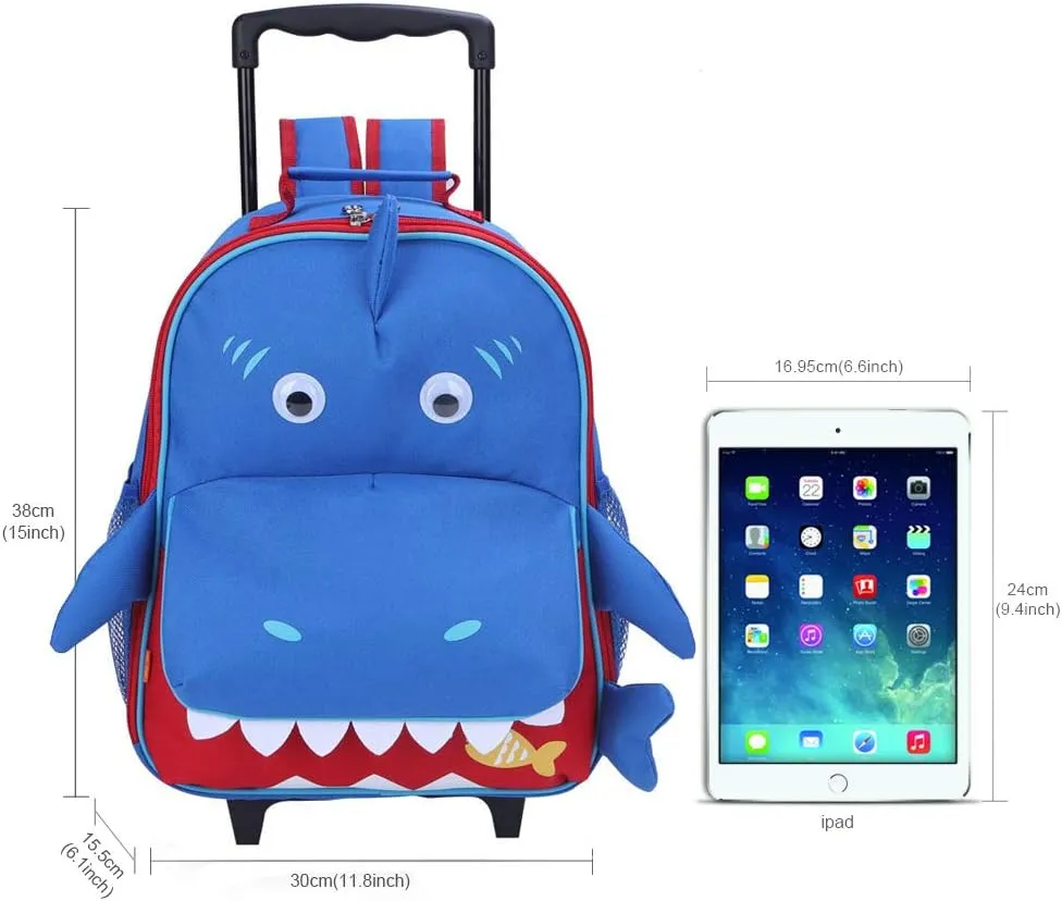 Yodo 3-Way Kids Suitcase Luggage or Toddler Rolling Backpack with wheels