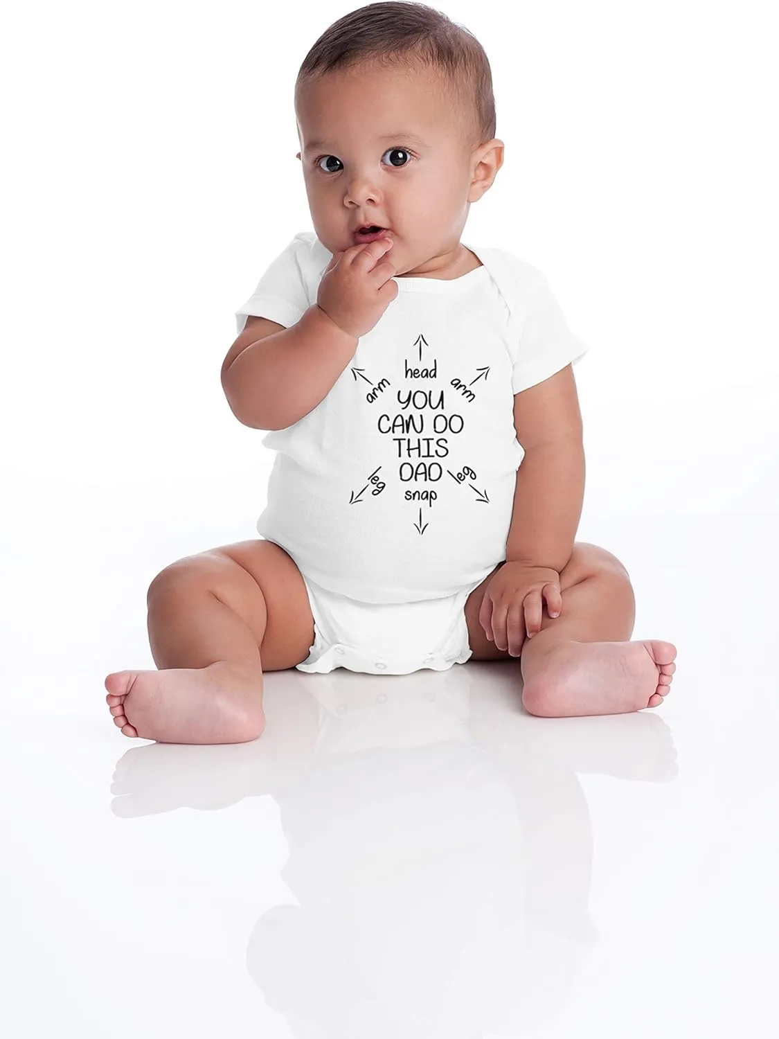 You Can Do This Dad - Funny Baby Essentials Bodysuit - Cute Baby Girl Clothes Newborn Boy Outfit