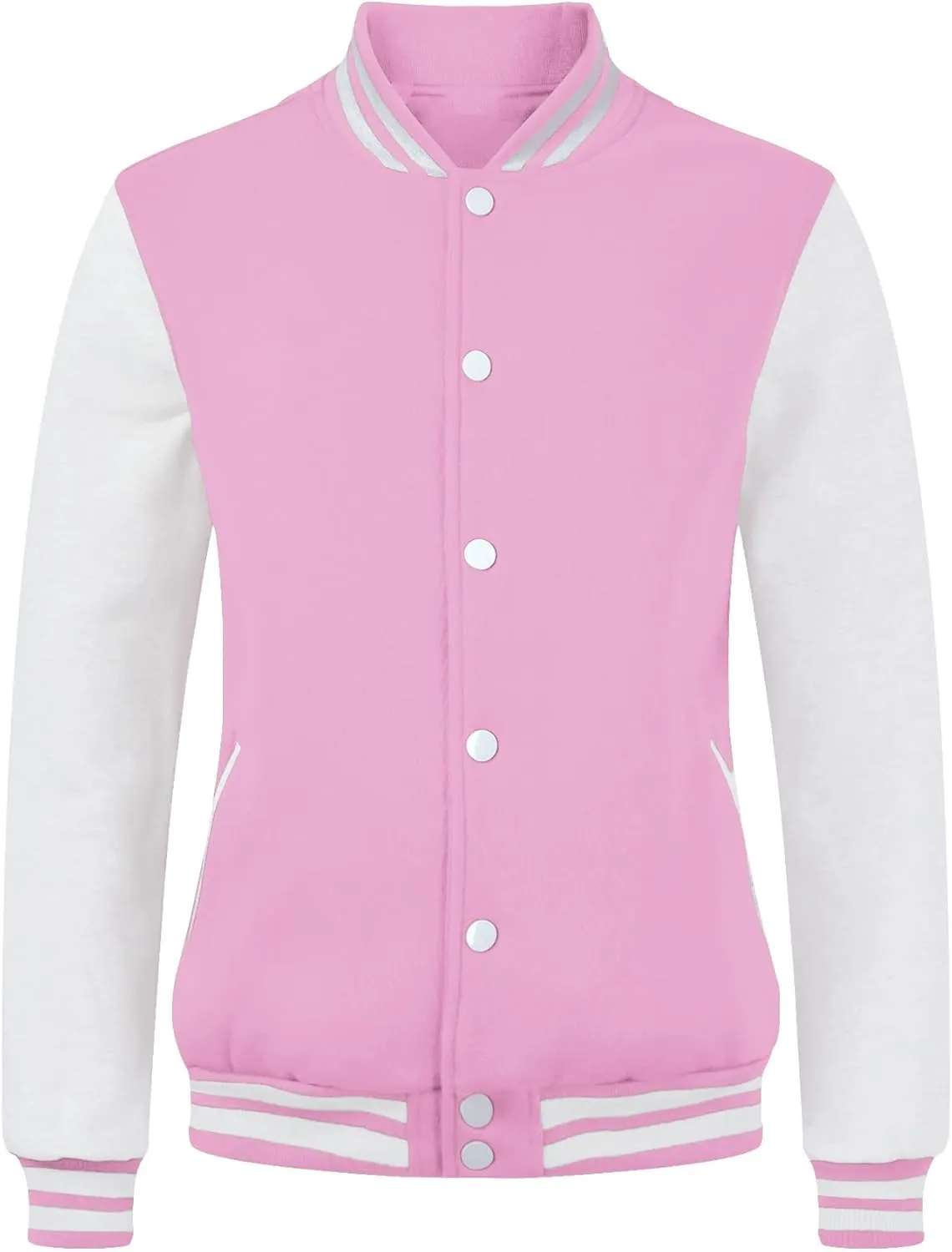 Yuji Itadori Women Varsity Jacket Baseball Lightweight Outwear Fleece Coat Button Down Clothes